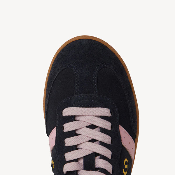 2001 Parallel - Navy/Pink Suede