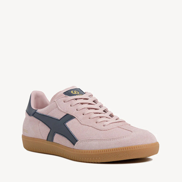 2001 Crossroads - Pink/Navy Suede