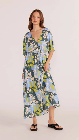 Artistic Garden Midi Dress