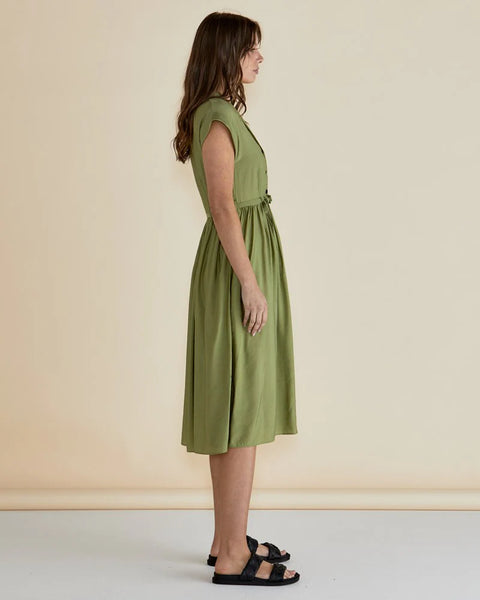 Elianna Dress - Pictachio