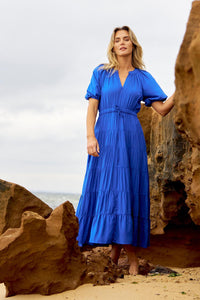 Aleja Dress - Cobalt Blue