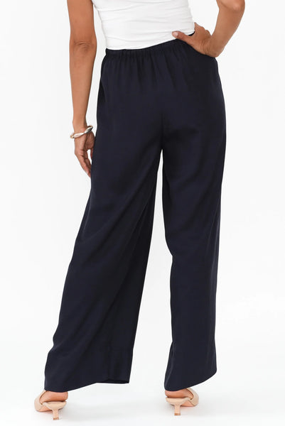 Fusion Drawstring Pants - Navy