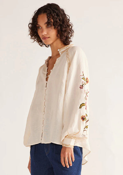 Camille Blouse - Ivory