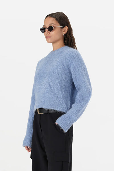 Ainsley Knit - Sky Blue Marle A FURTHER 15% OFF AUTOMATICALLY APPLIED AT CHECKOUT