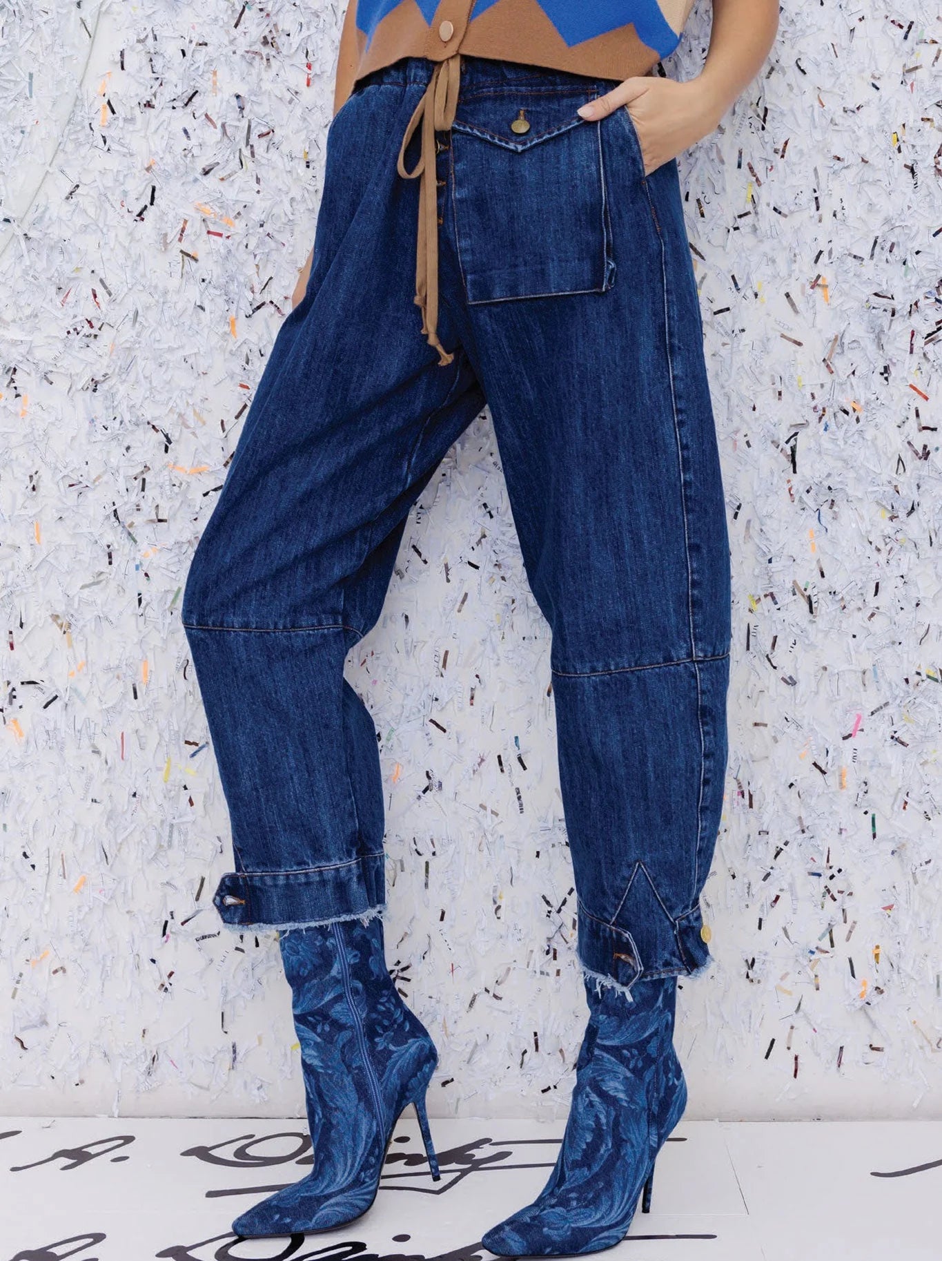 Trucker Pants - Denim