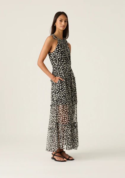 Ava Spots Maxi Dress