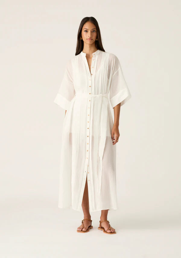 Alessia Maxi Dress - White