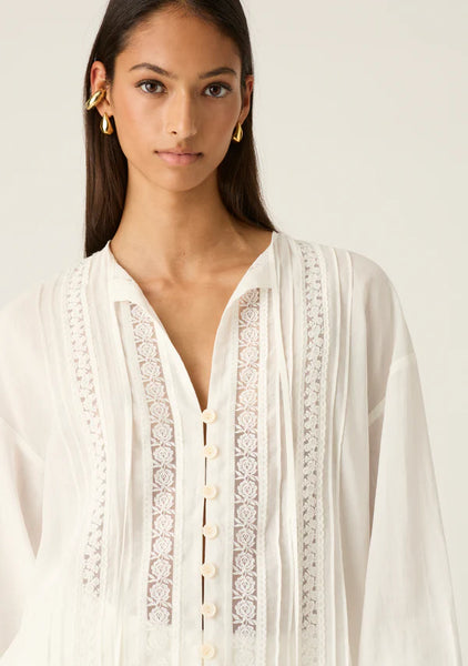 Ivy Blouse - White