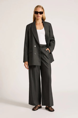 Dakota Tailored Pant - Charcoal