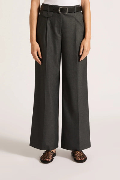 Dakota Tailored Pant - Charcoal