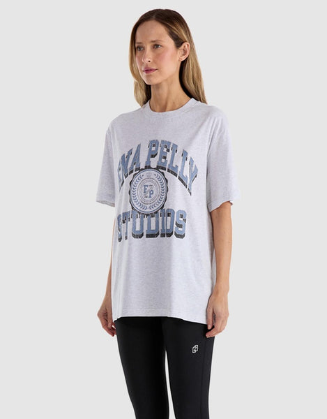 A League Tee - White Marle