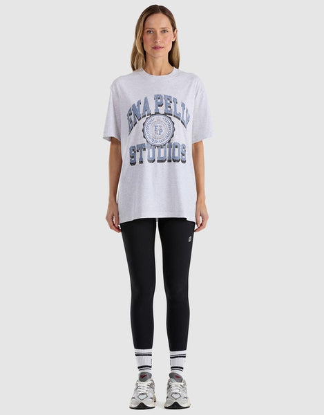 A League Tee - White Marle