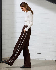 Parker Track Pant - Chocolate