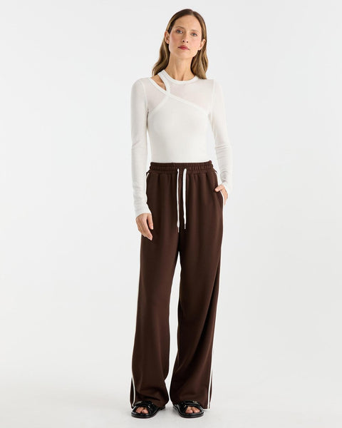 Parker Track Pant - Chocolate