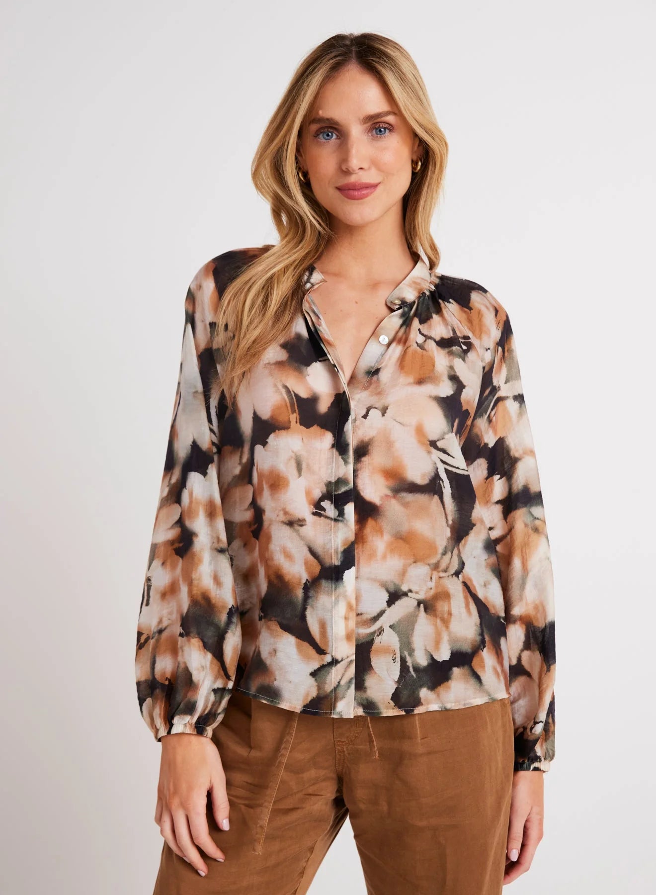 BELLA factory DAHL Ditsy Floral Hipster Shirt